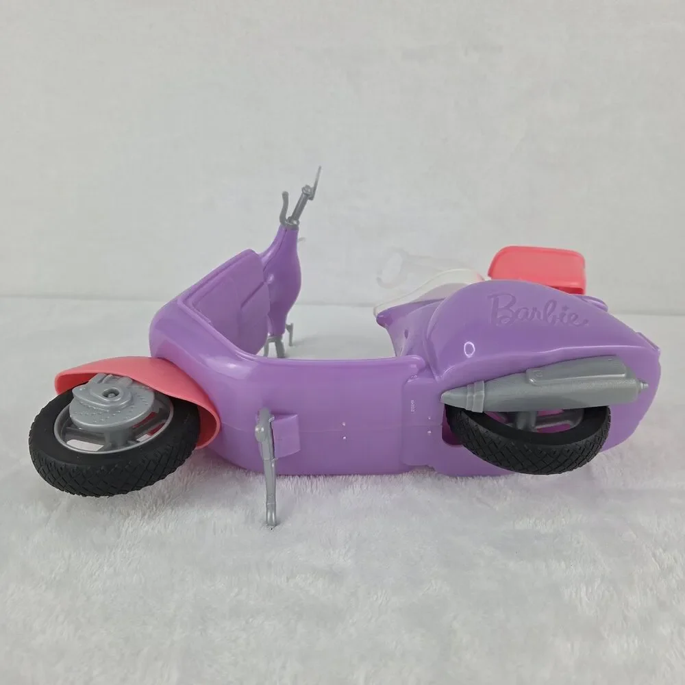 Mattel Barbie Pink Passport Scooter FNY34 Doll Vehicle w Basket Windshield